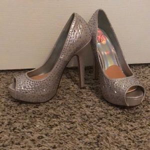 Beautiful crystal heels!